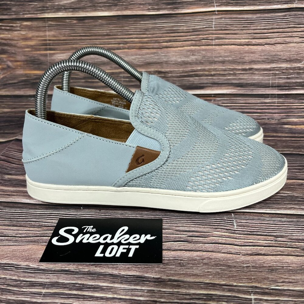 Olukai Women's Pehuea Slip On Blue Shoes